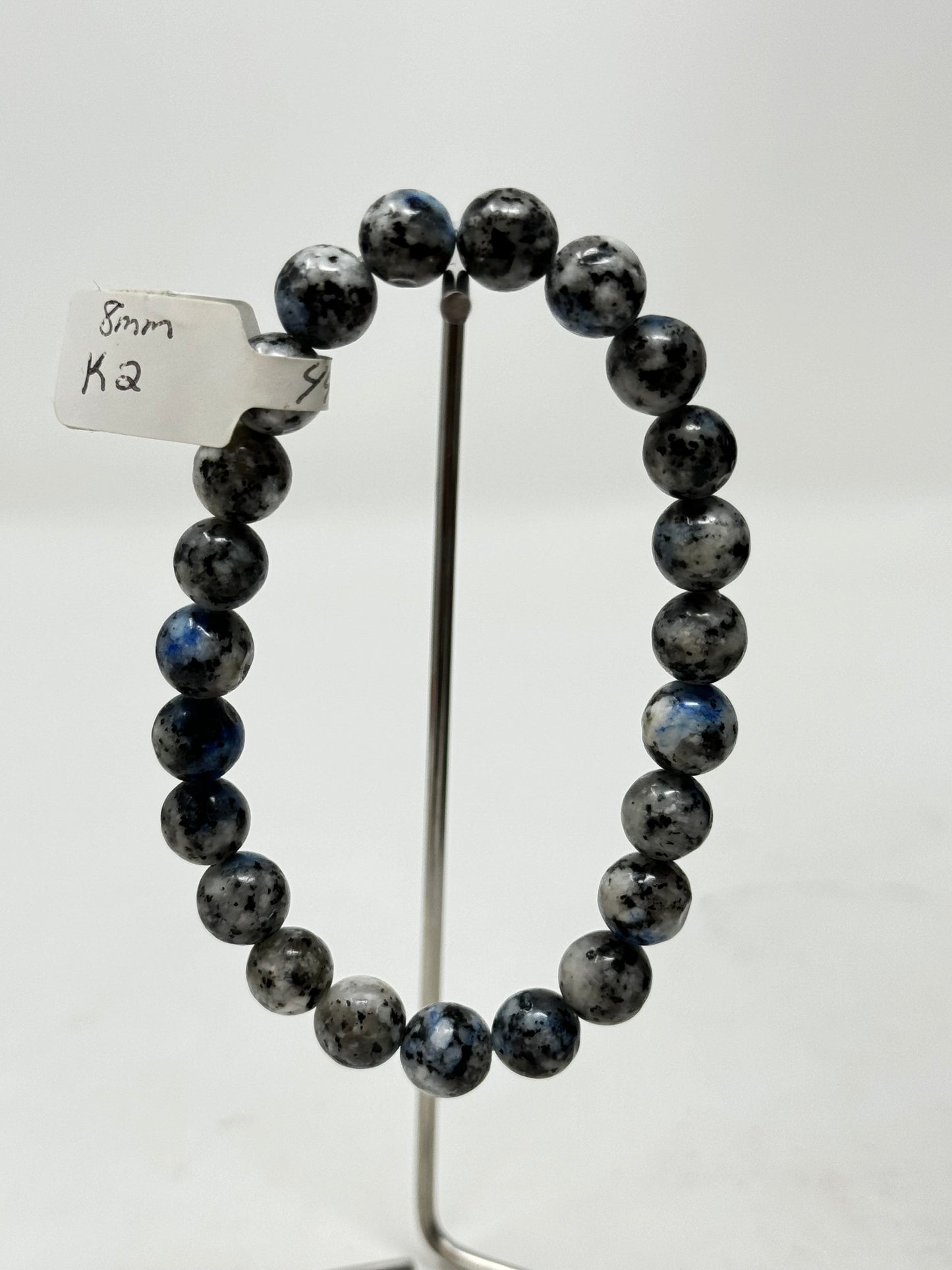 8mm Natural Crystal Beaded Bracelets