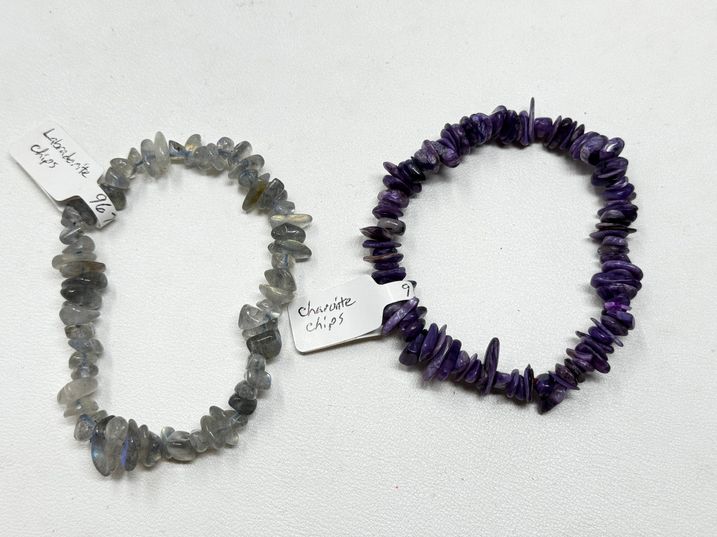 4mm/5mm/6mm/chips Natural Crystal Bracelets