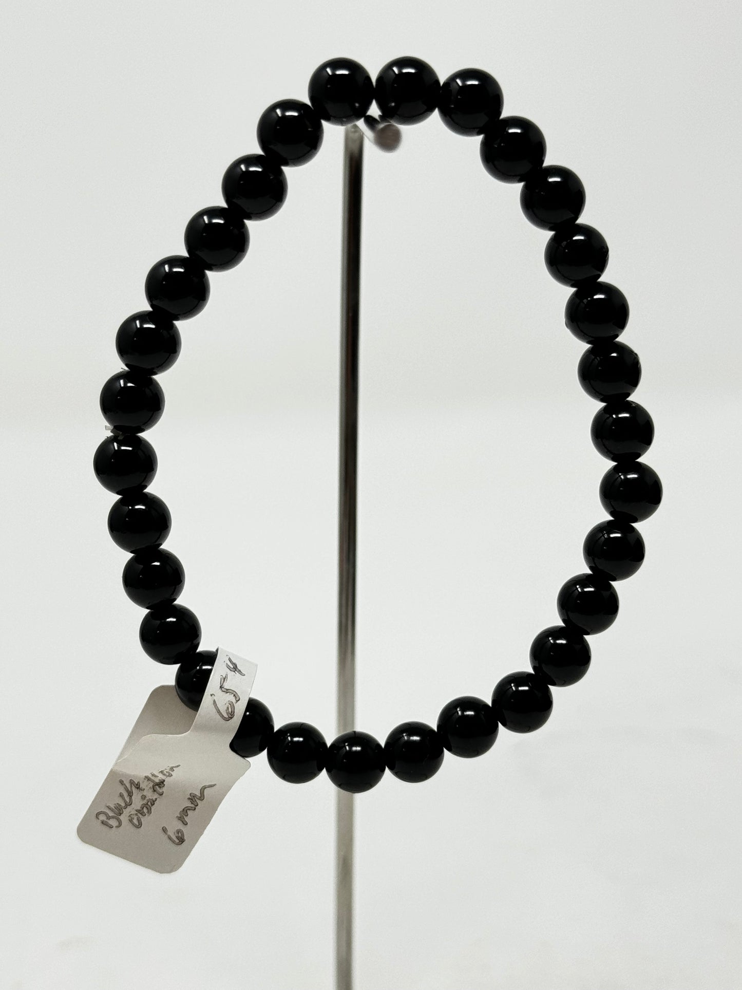 6mm Natural Crystal Beaded Bracelets