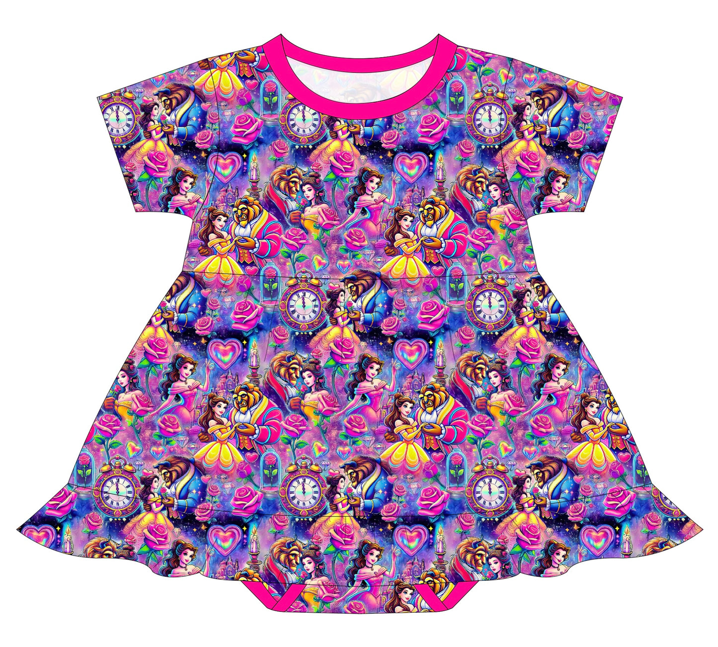 Bodysuit Twirl Dress- Beauty Is Found Within