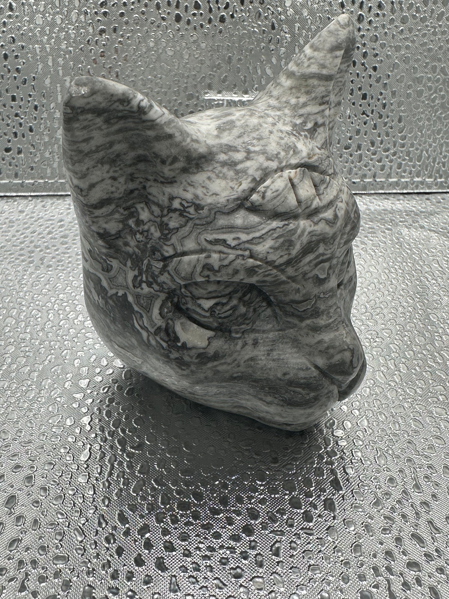 Picasso Jasper cat head