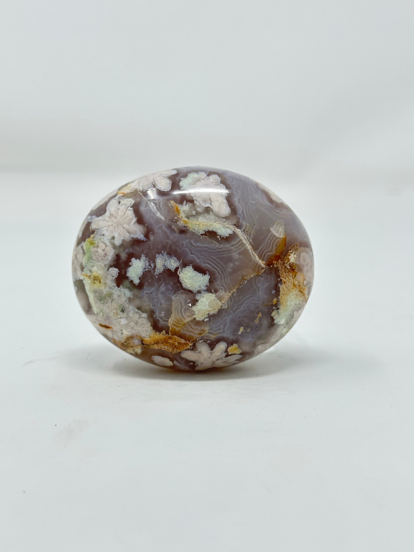 Blue Flower Agate Palm