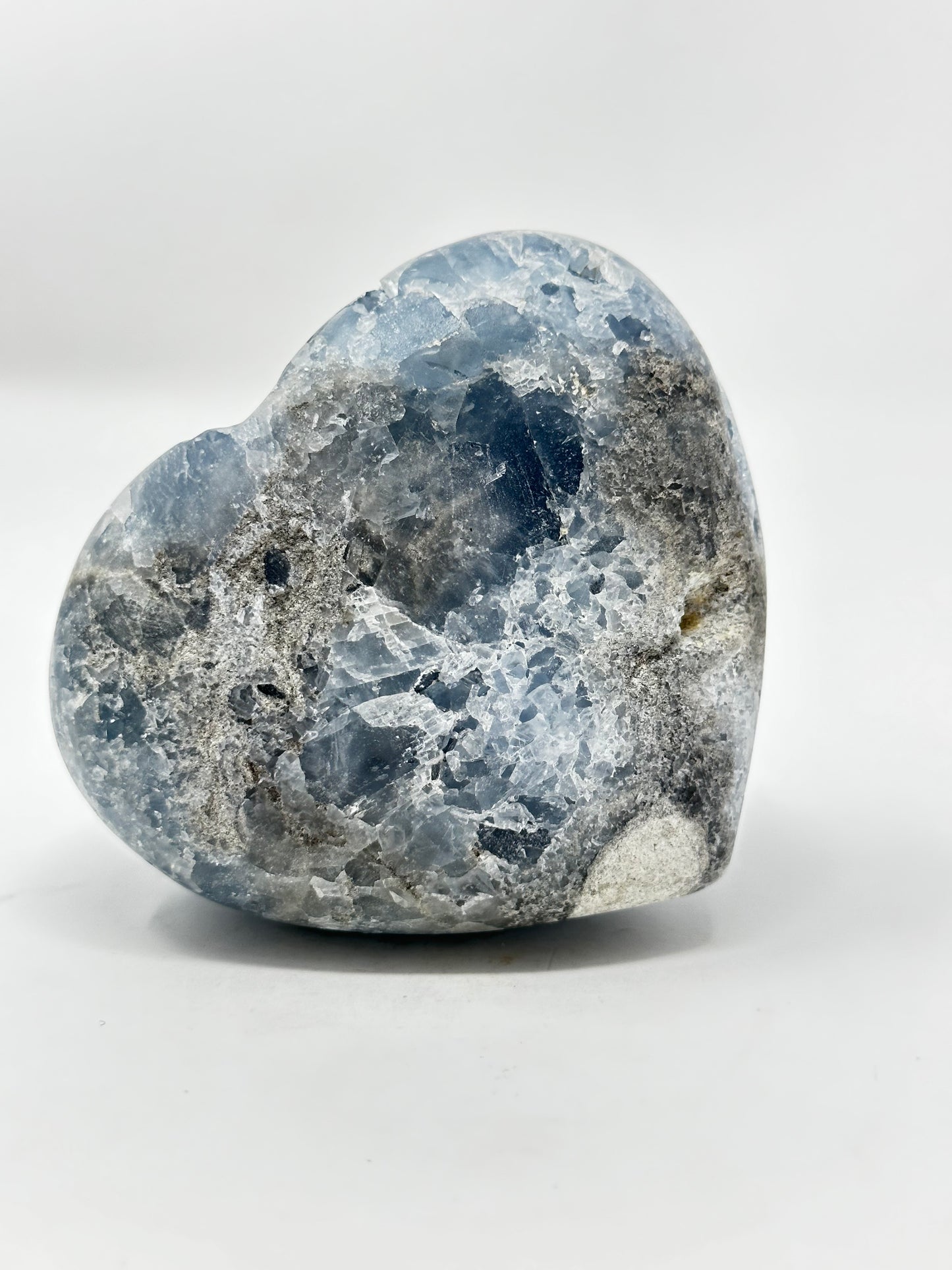 Celestite Freeform Heart