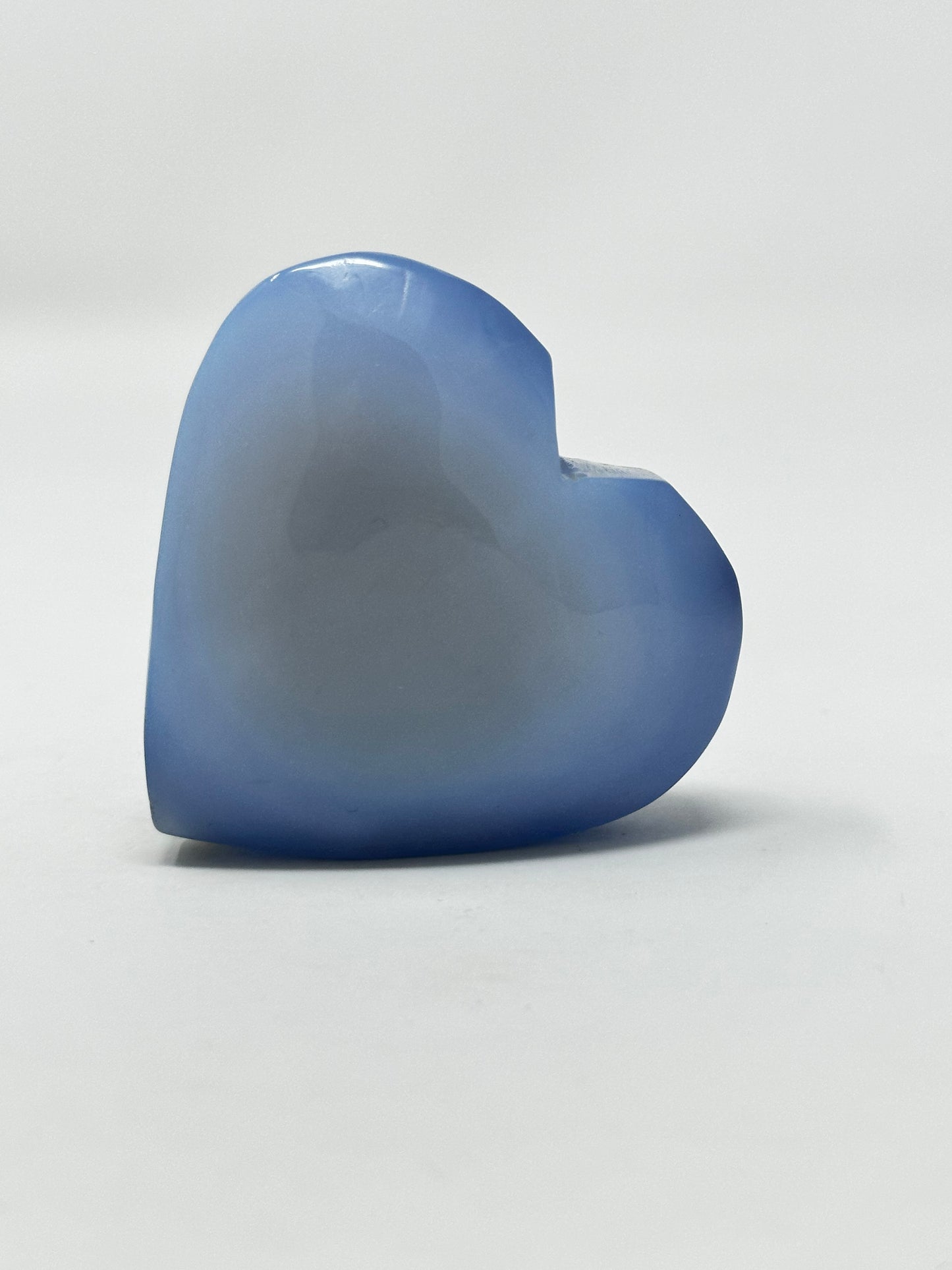 Blue Lace Agate Heart
