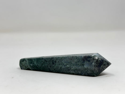 Moss Agate Wand