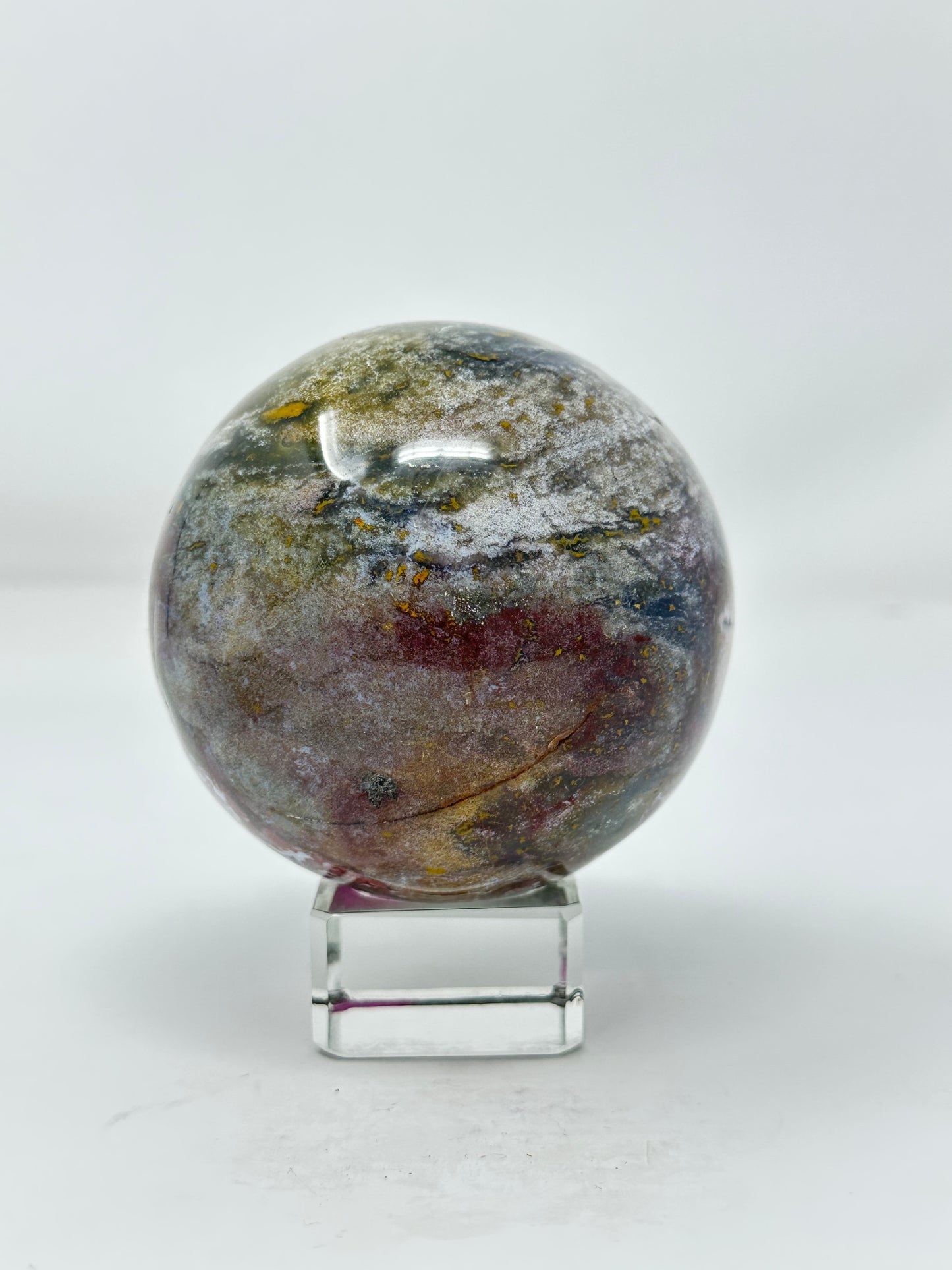 Ocean Jasper Sphere