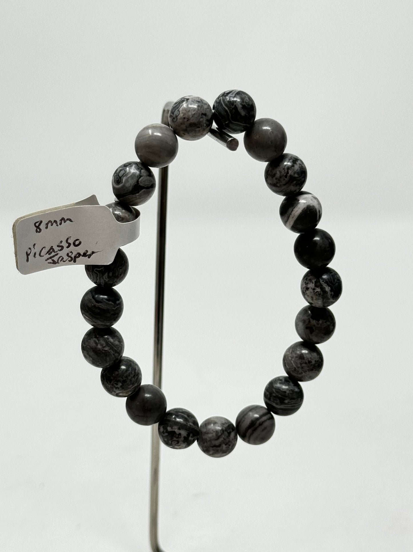8mm Natural Crystal Beaded Braclets