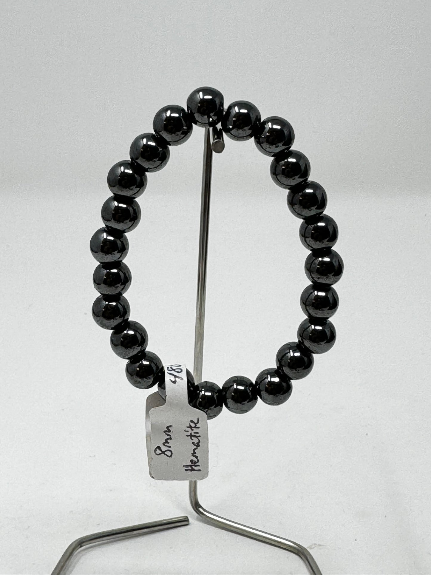 8mm Natural Crystal Beaded Bracelets