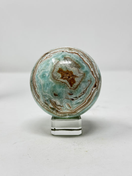 Hemimorphite Sphere