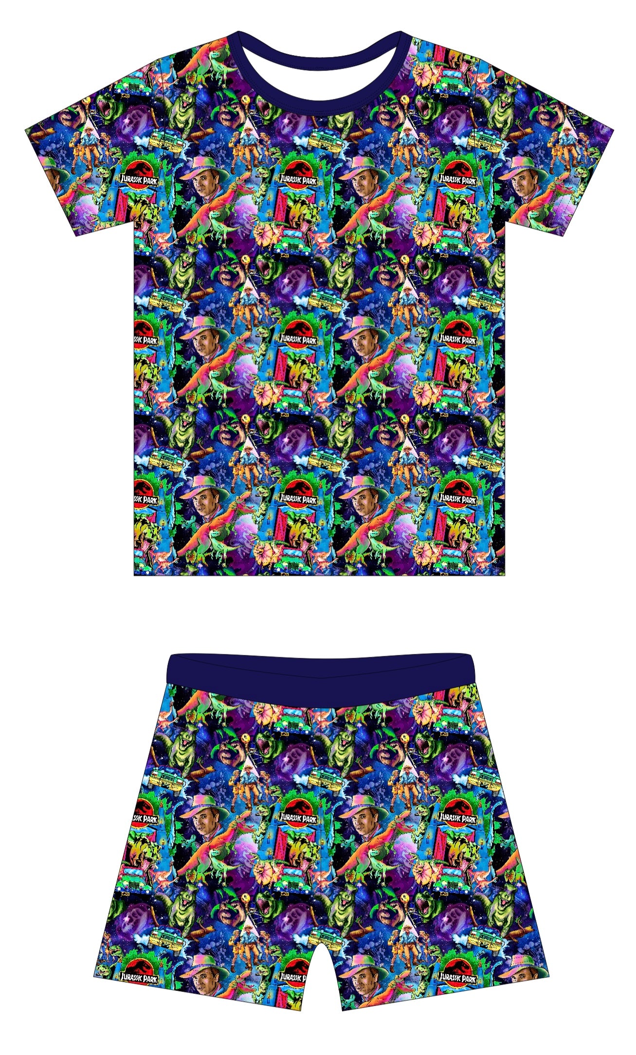 Short Sleeve and Shorts Pajama- Survival Of The Fierce