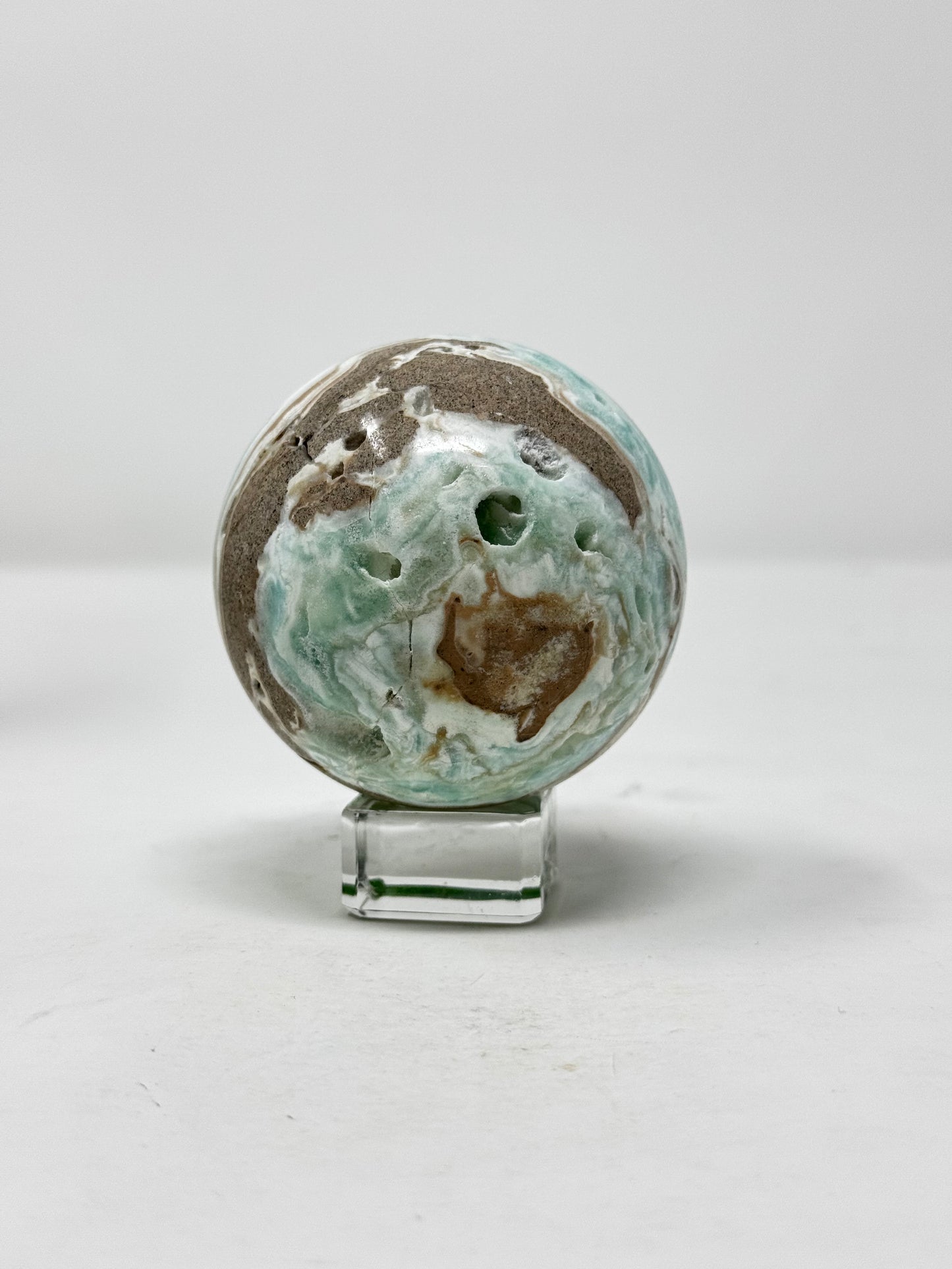 Hemimorphite Sphere