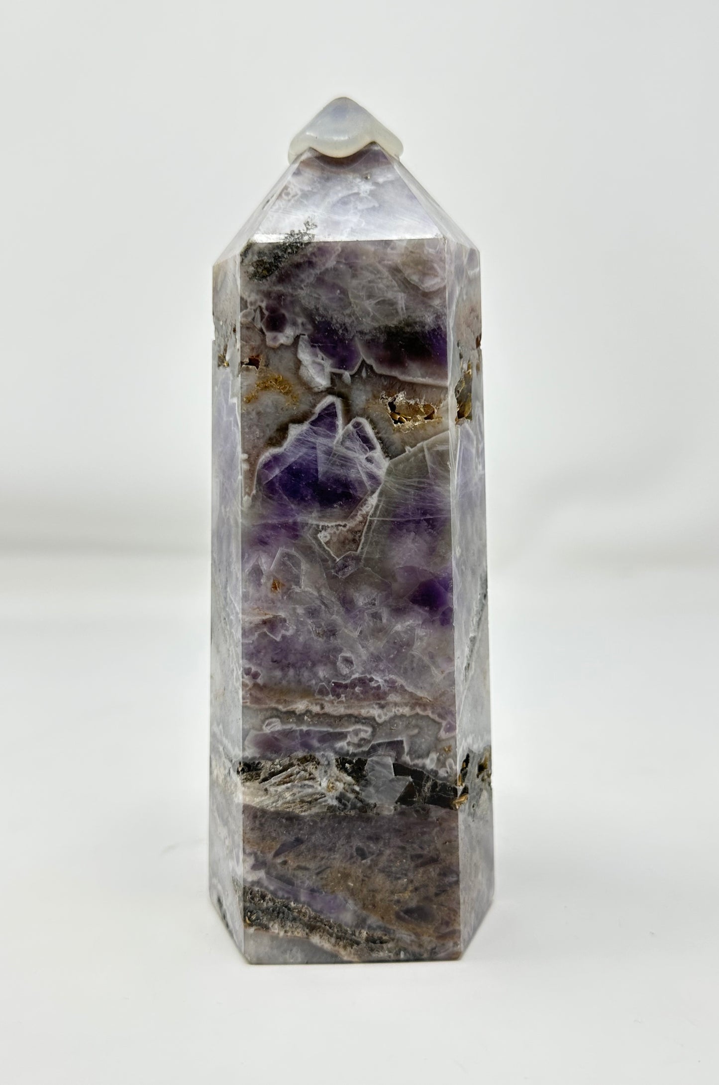 Chevron Amethyst Tower