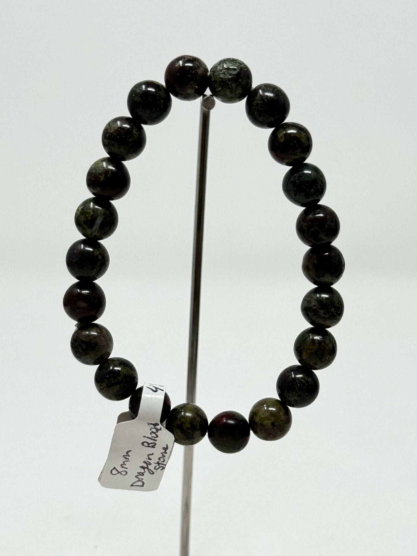 8mm Natural Crystal Beaded Bracelets