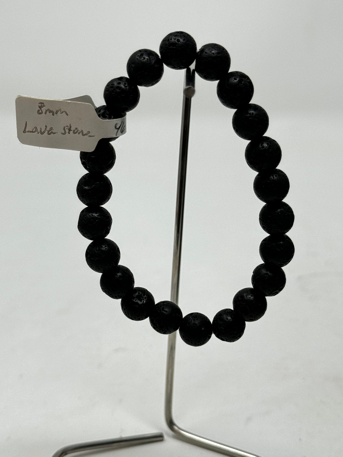 8mm Natural Crystal Beaded Braclets