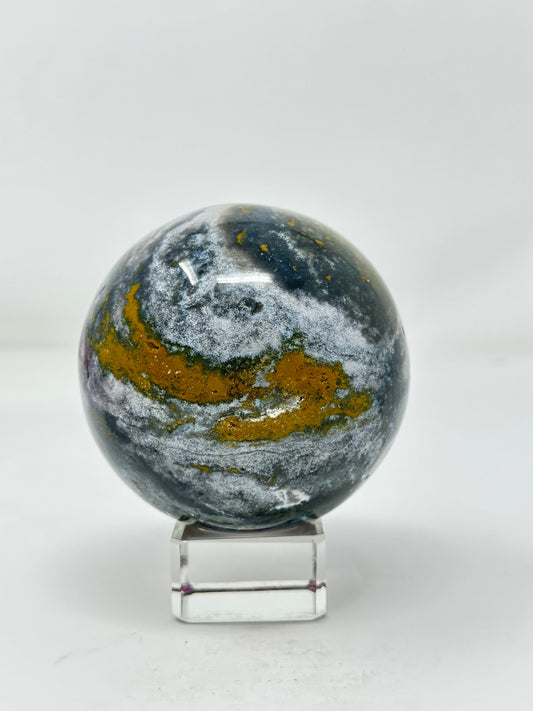 Ocean Jasper Sphere