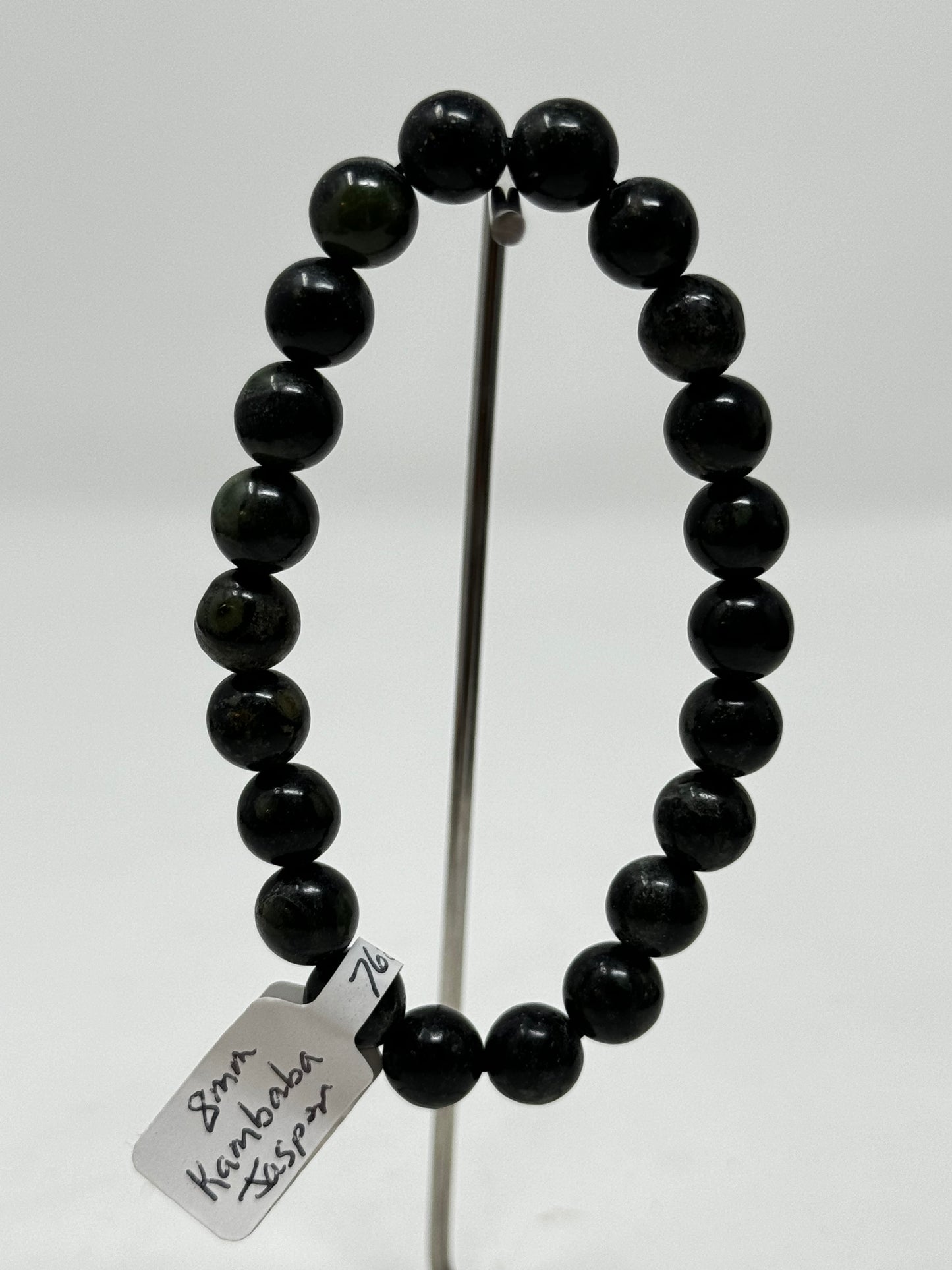 8mm Natural Crystal Beaded Bracelets
