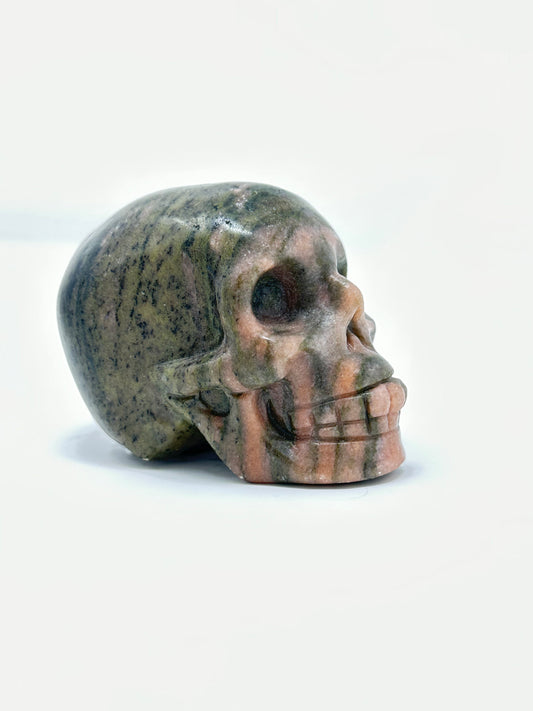 Unakite Skull