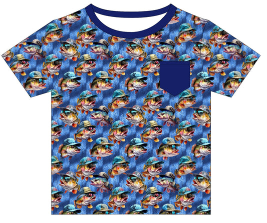Pocket T-Shirt- Hat Trick & Tail Flick