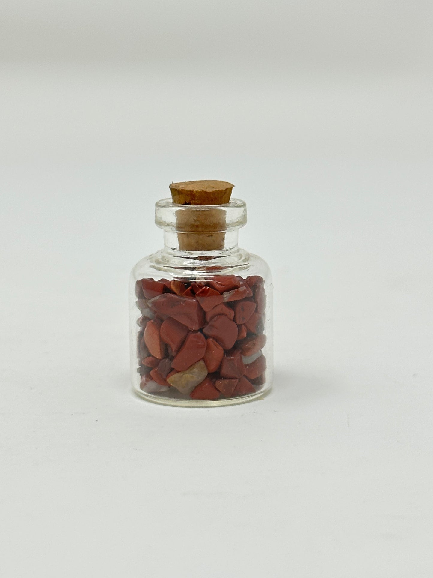 Cork Bottle W/ Jasper Chips