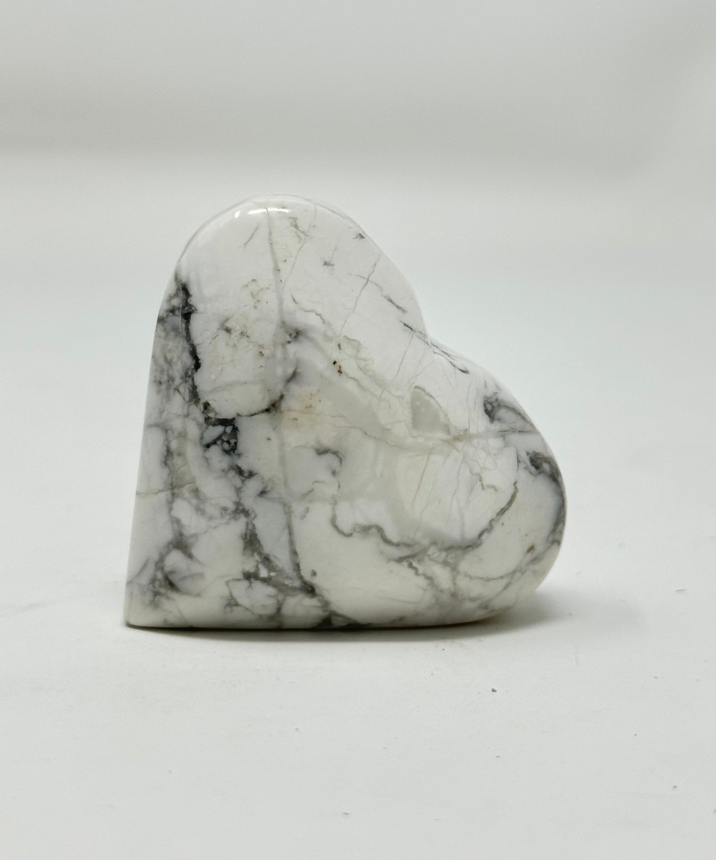 Howlite Heart