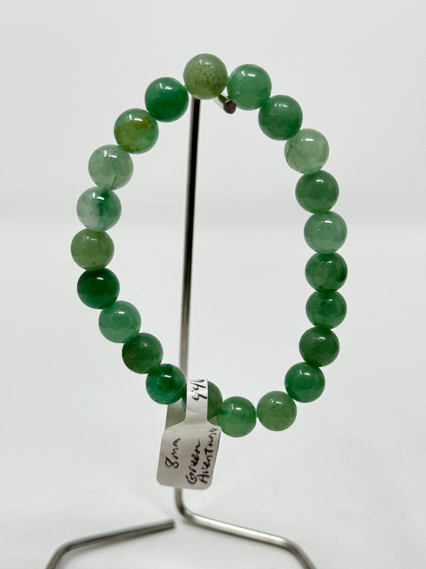 8mm Natural Crystal Beaded Bracelets