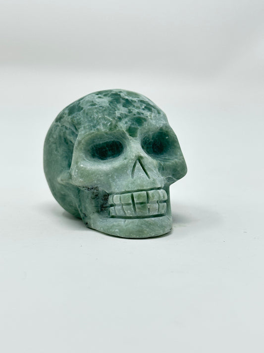 Green Jade Skull