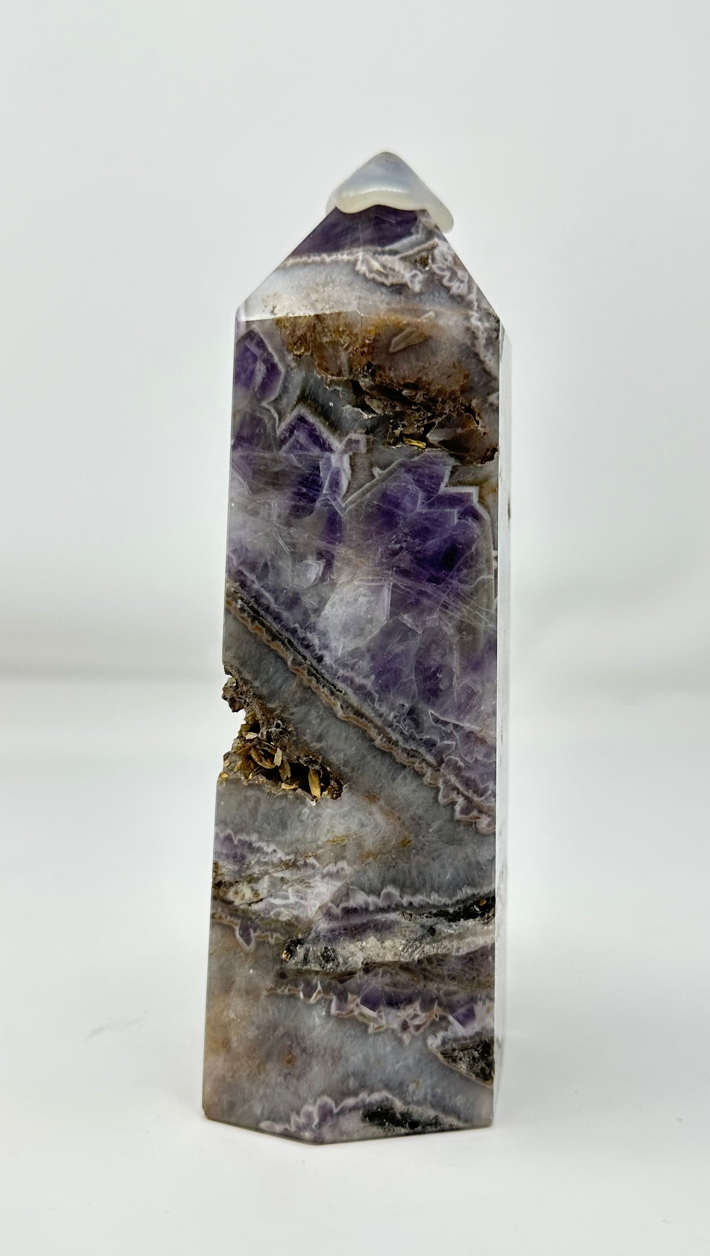 Chevron Amethyst Tower