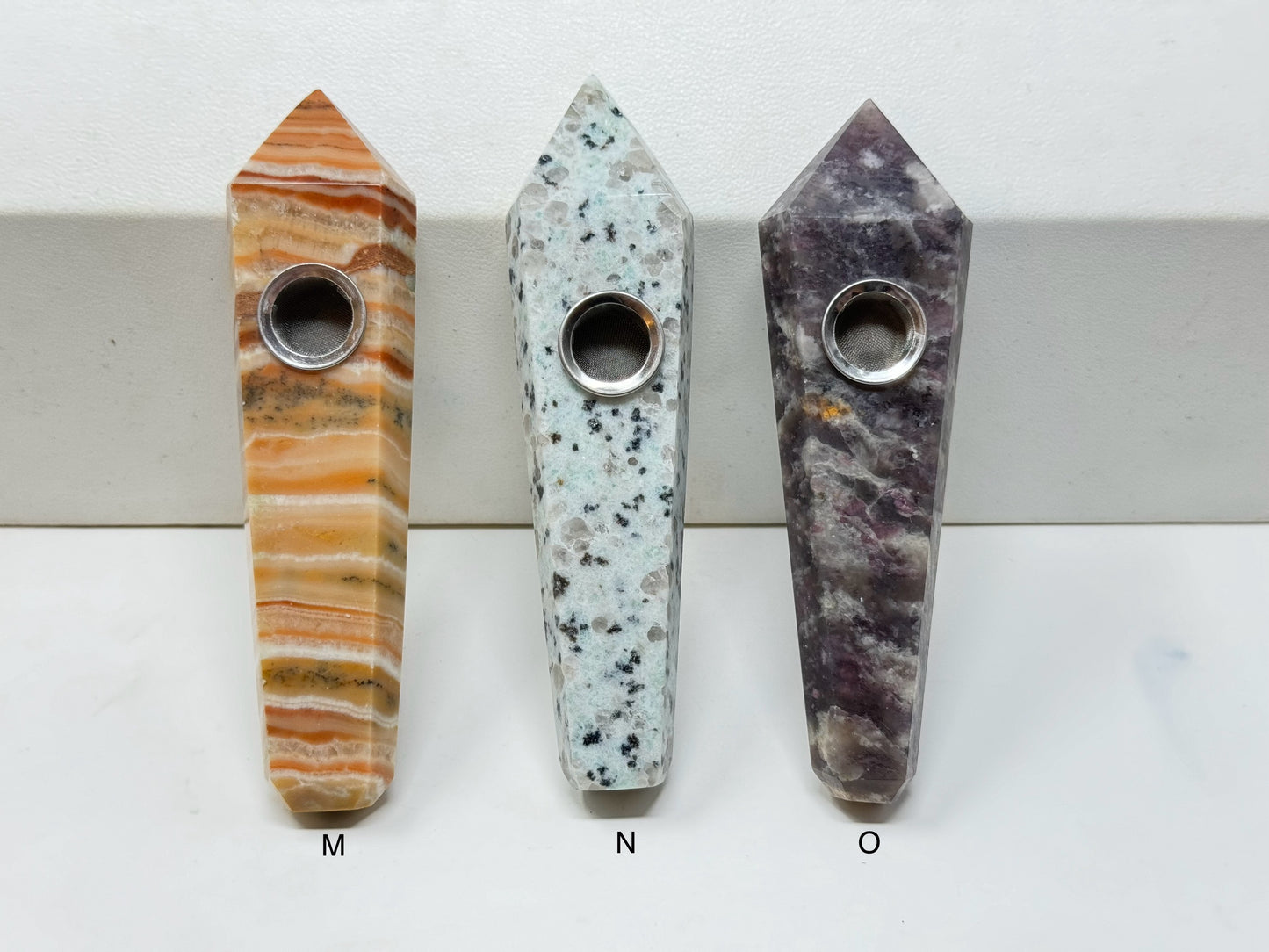 Natural Crystal Pipes