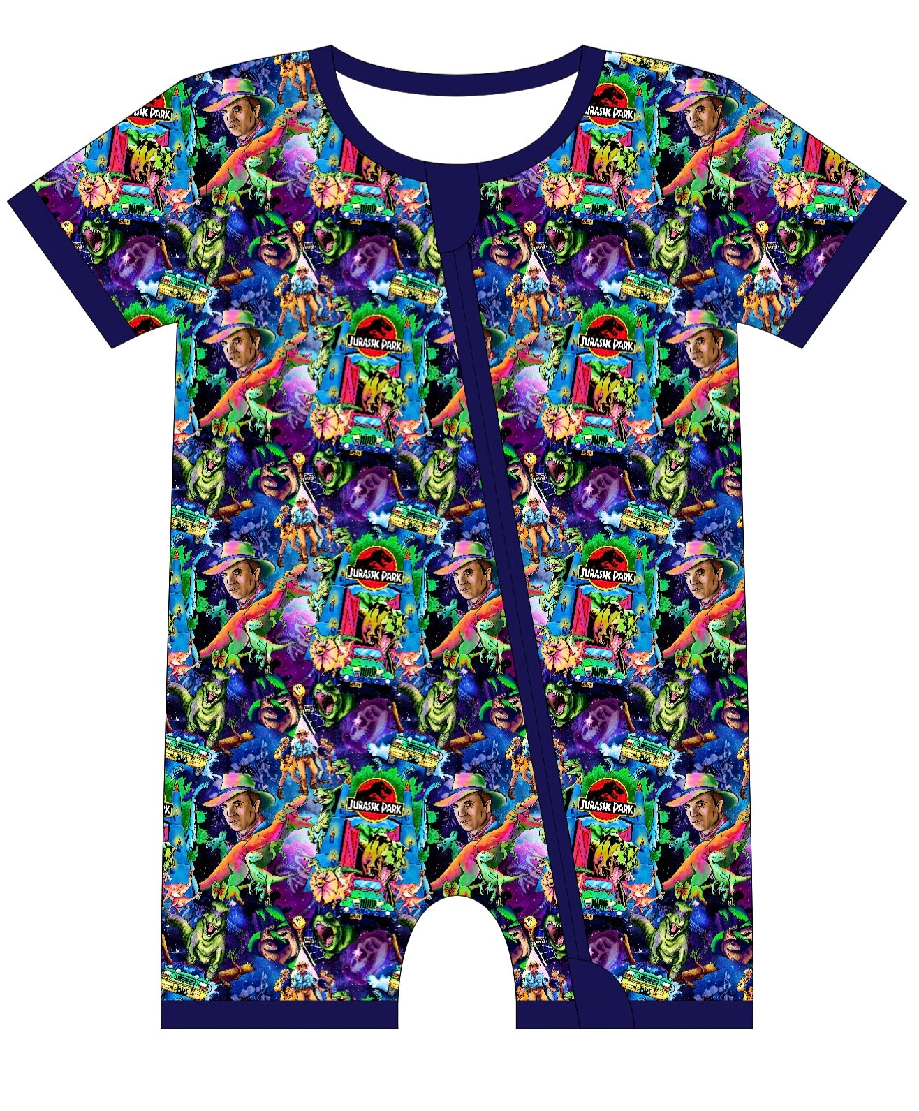 Shorty Zip Romper - Survival Of The Fierce