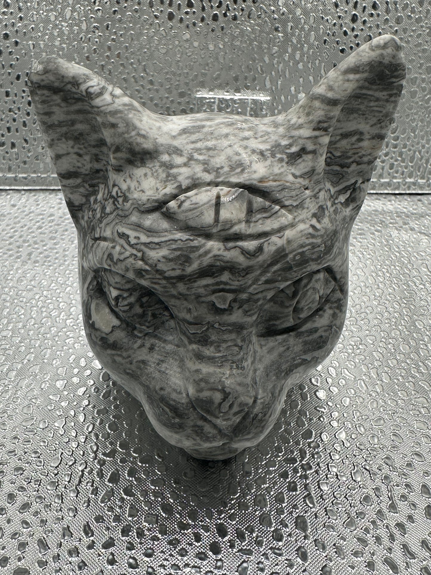 Picasso Jasper cat head