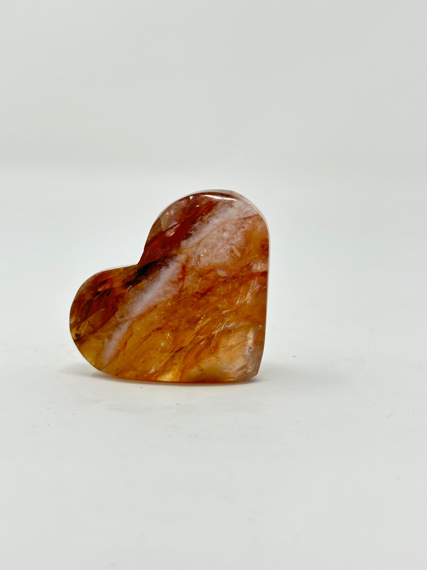 Fire Quartz Heart