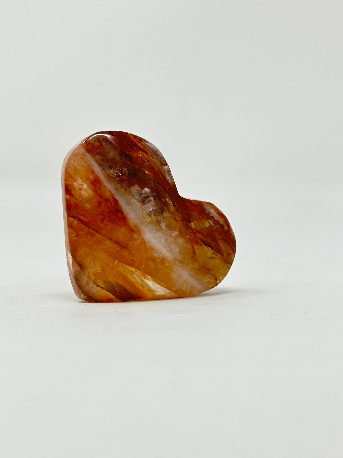 Fire Quartz Heart