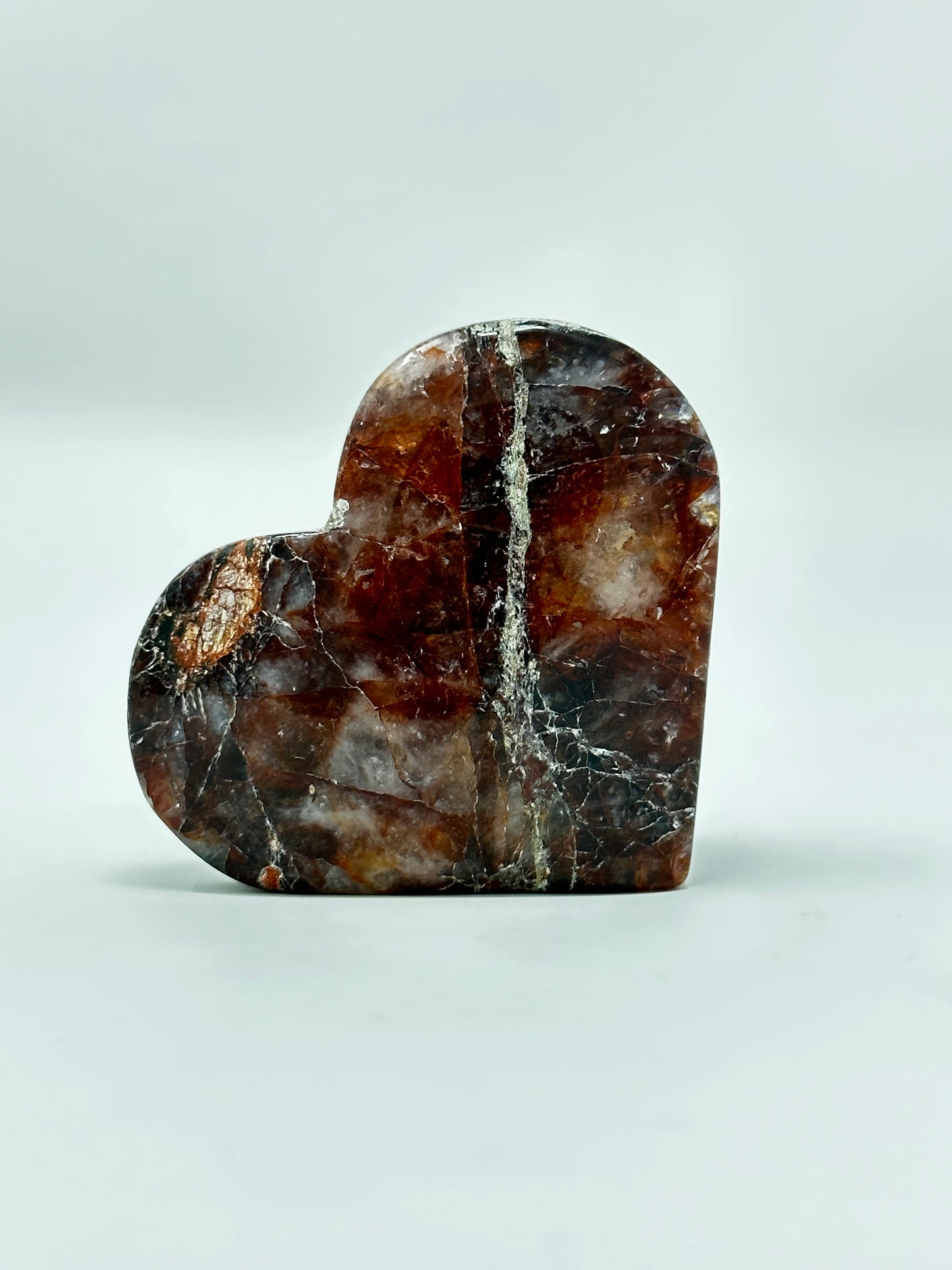 Fire Quartz Heart