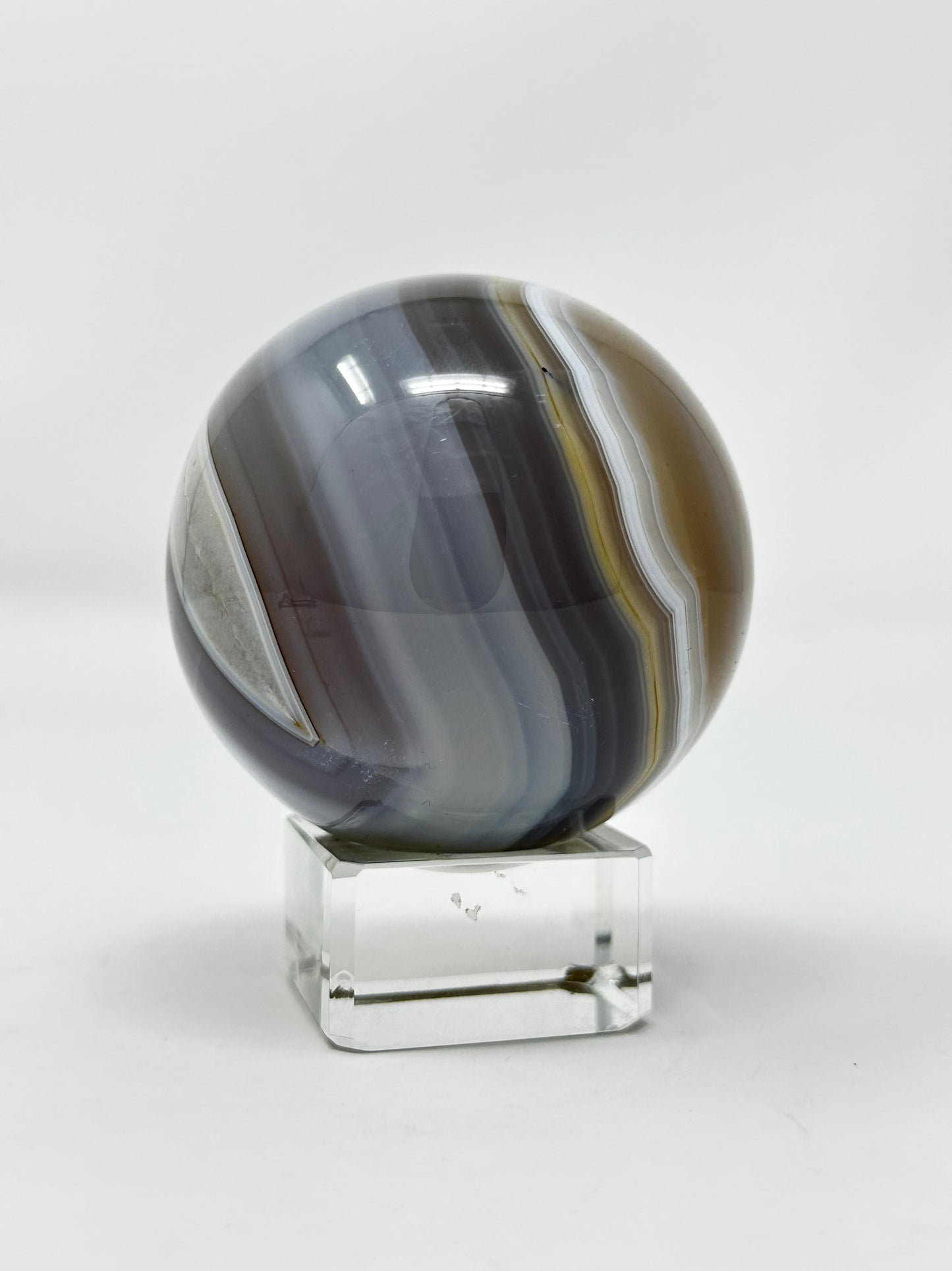 Blue Agate Sphere