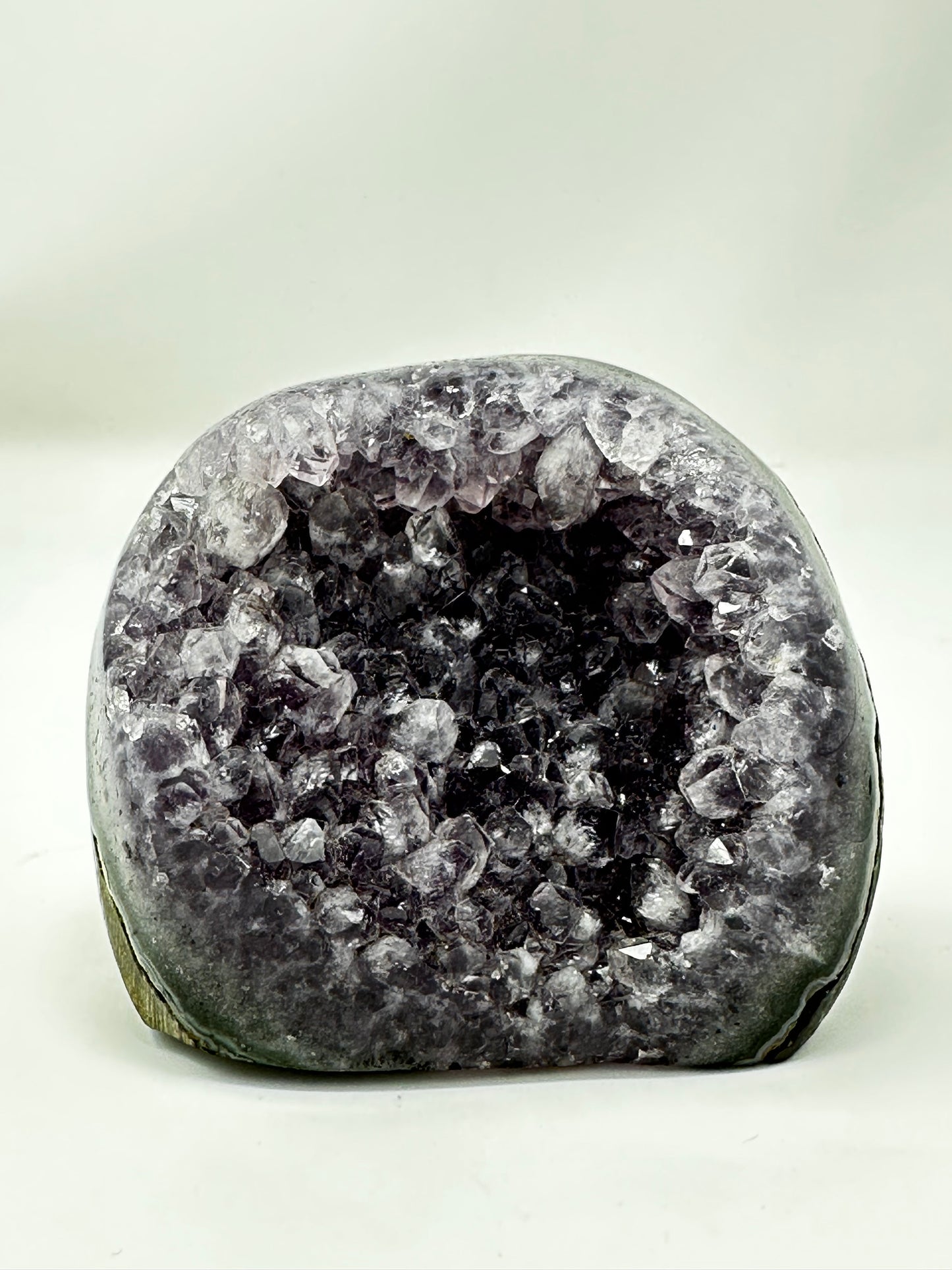 Amethyst Druzy Freeform