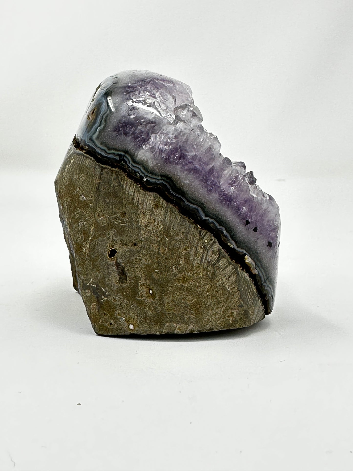 Amethyst Druzy Freeform