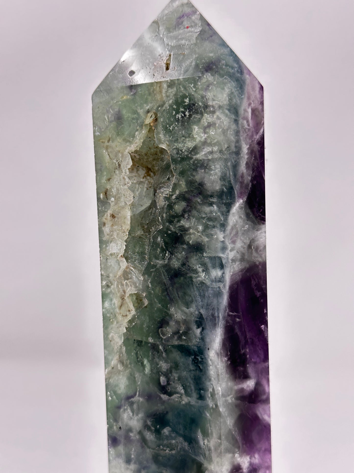 Rainbow Fluorite Tower