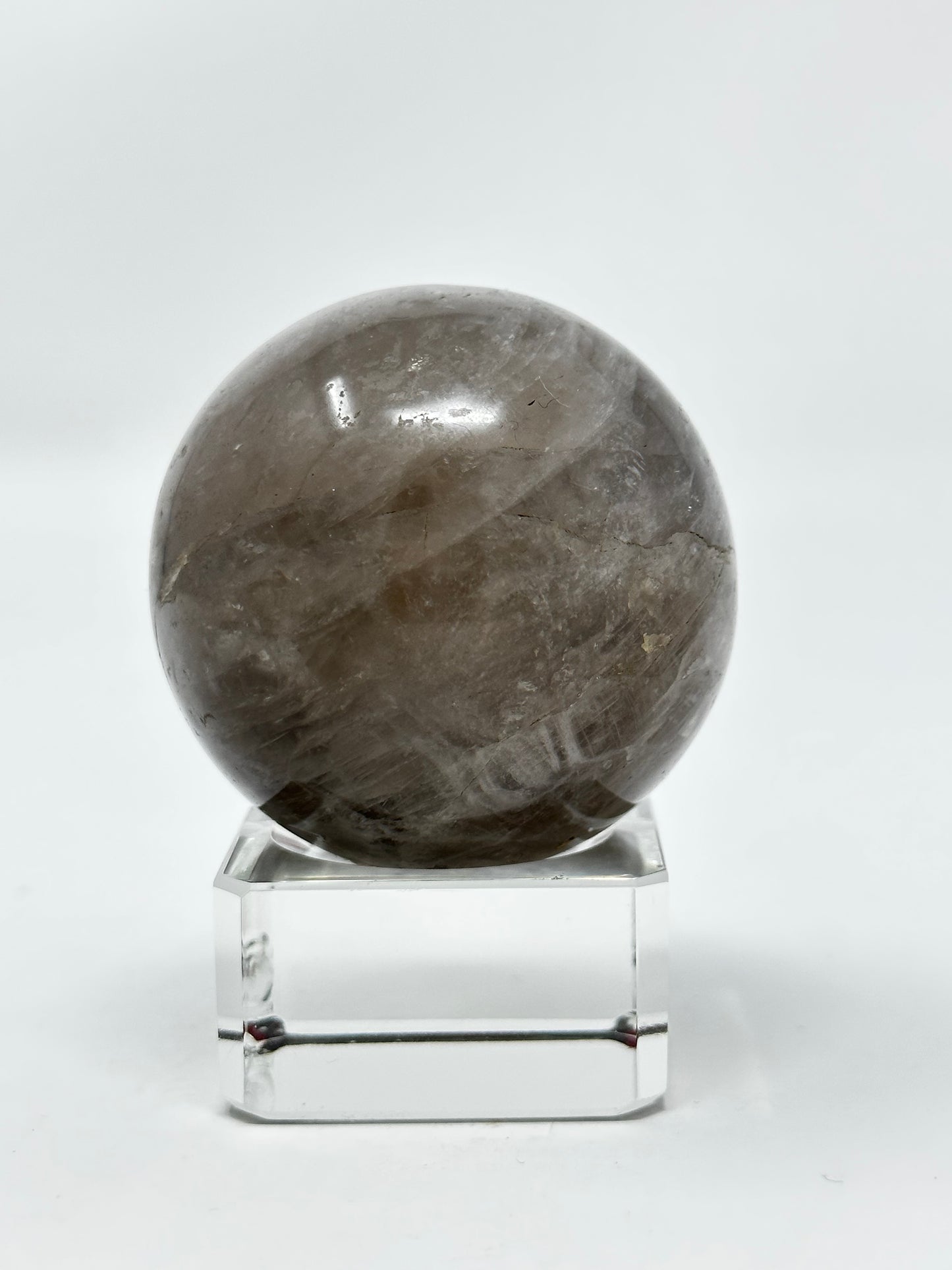 Black Rose Quartz Sphere