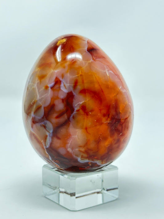 Carnelian Agate Egg