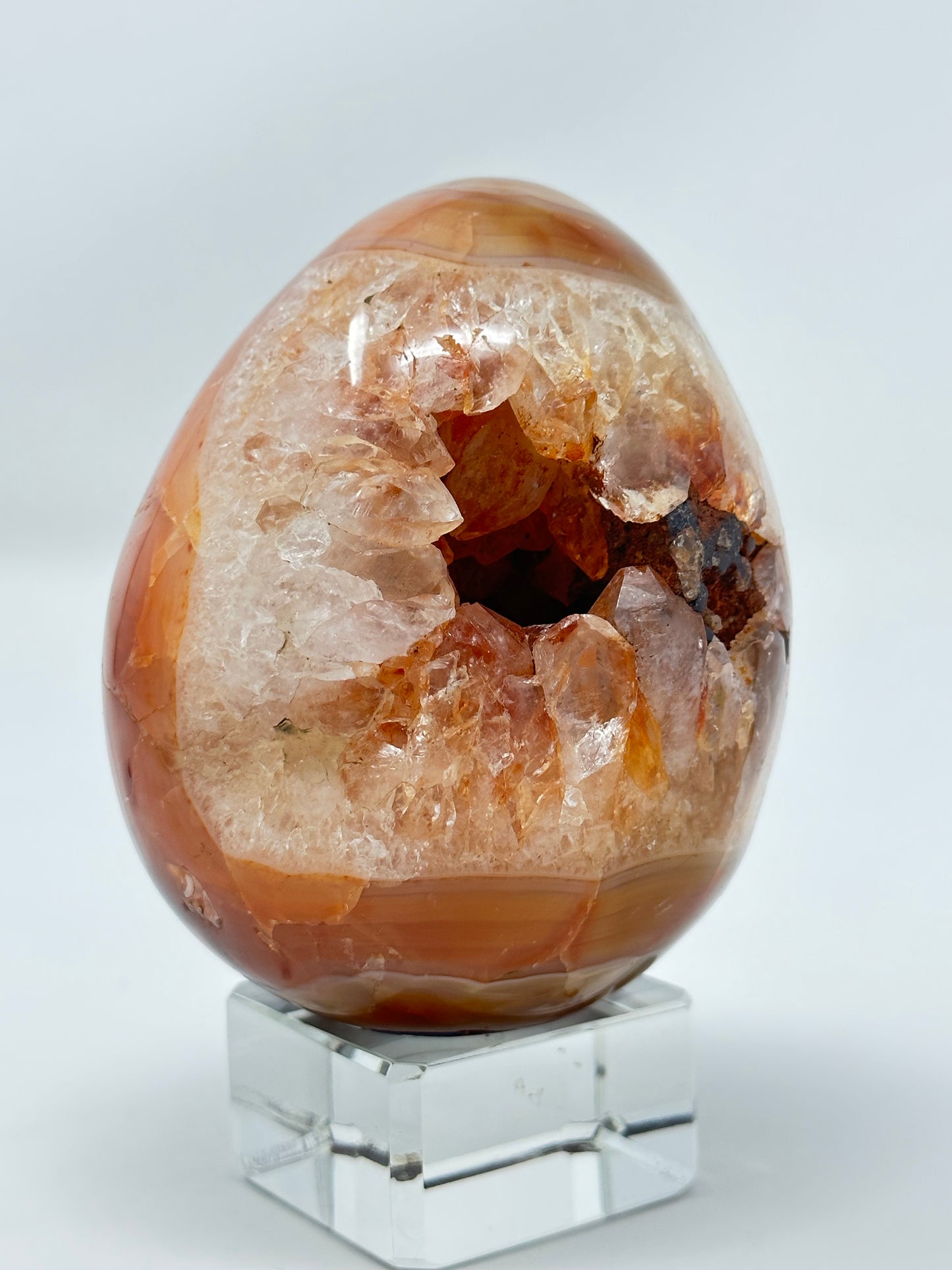 Carnelian Agate Egg