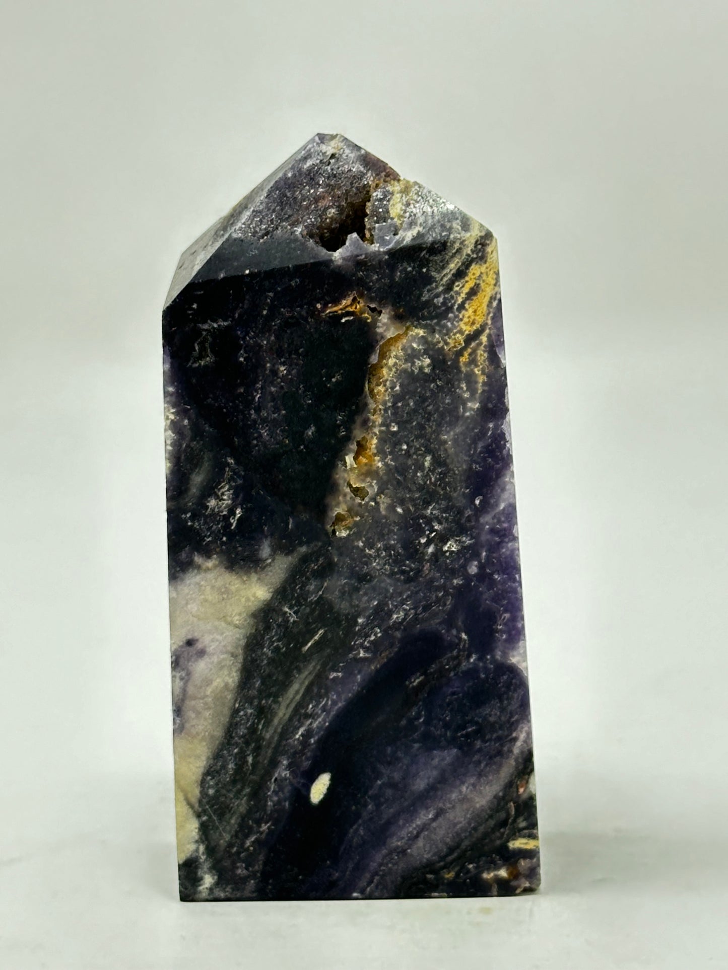 Purple Sphalerite Tower