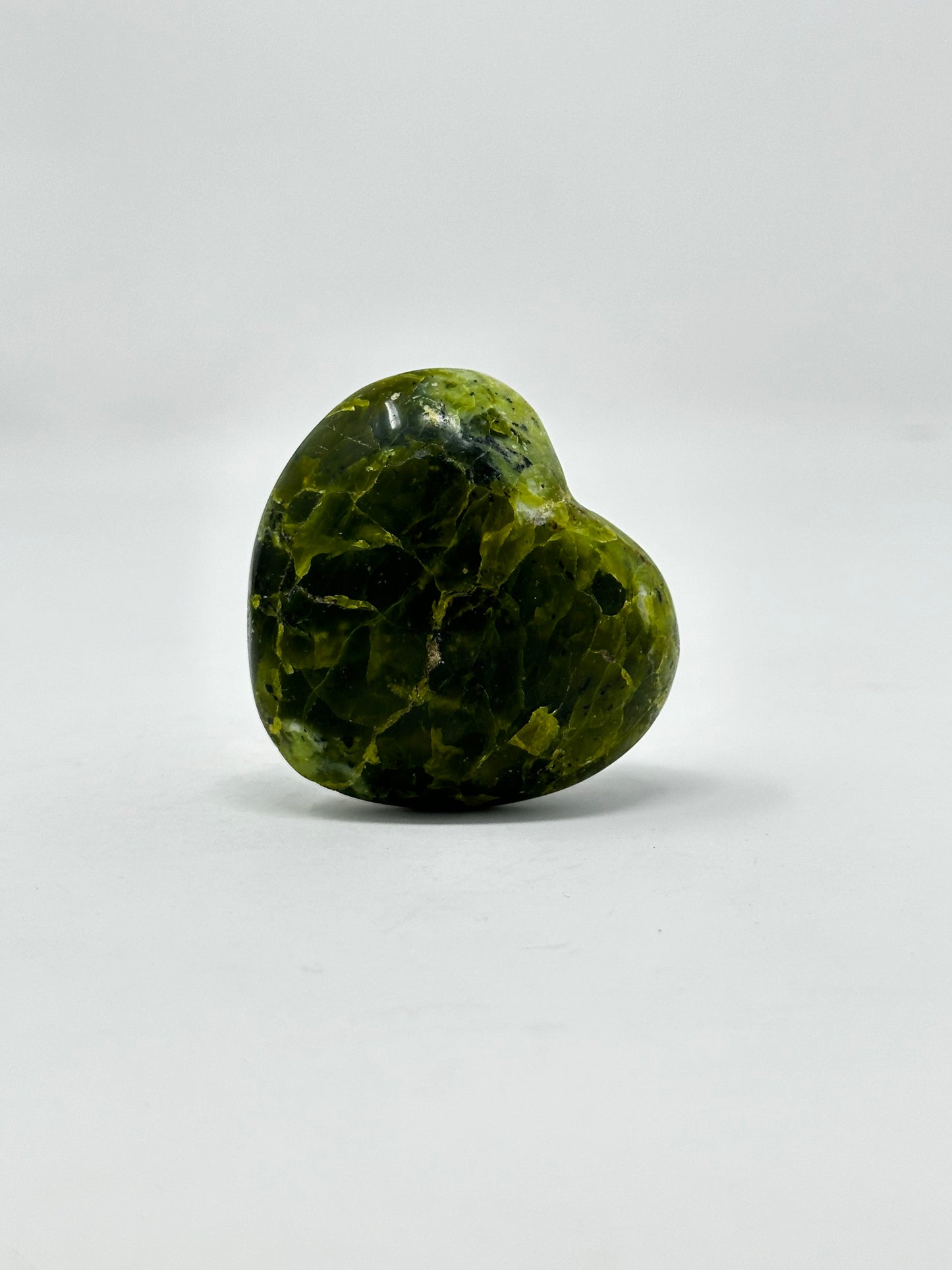 Green Opal Heart