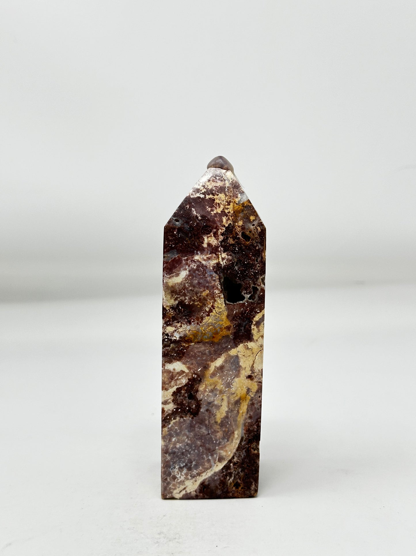 Indonesian Red Jasper Tower