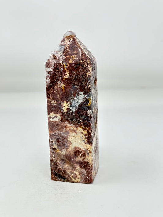 Indonesian Red Jasper Tower