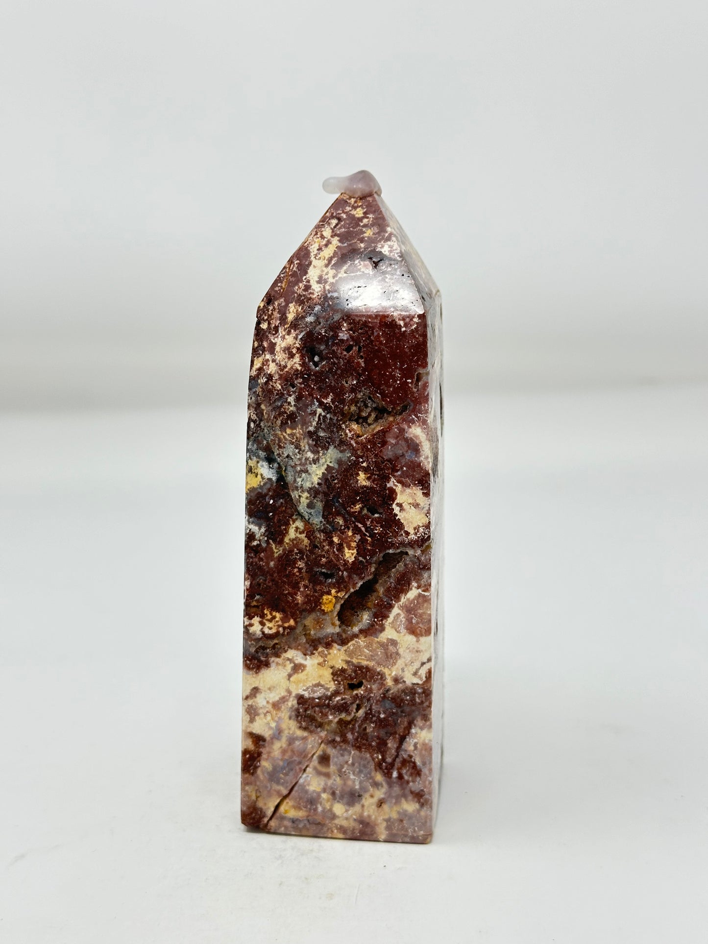 Indonesian Red Jasper Tower