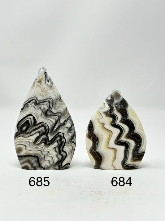 Zebra Calcite Freeforms