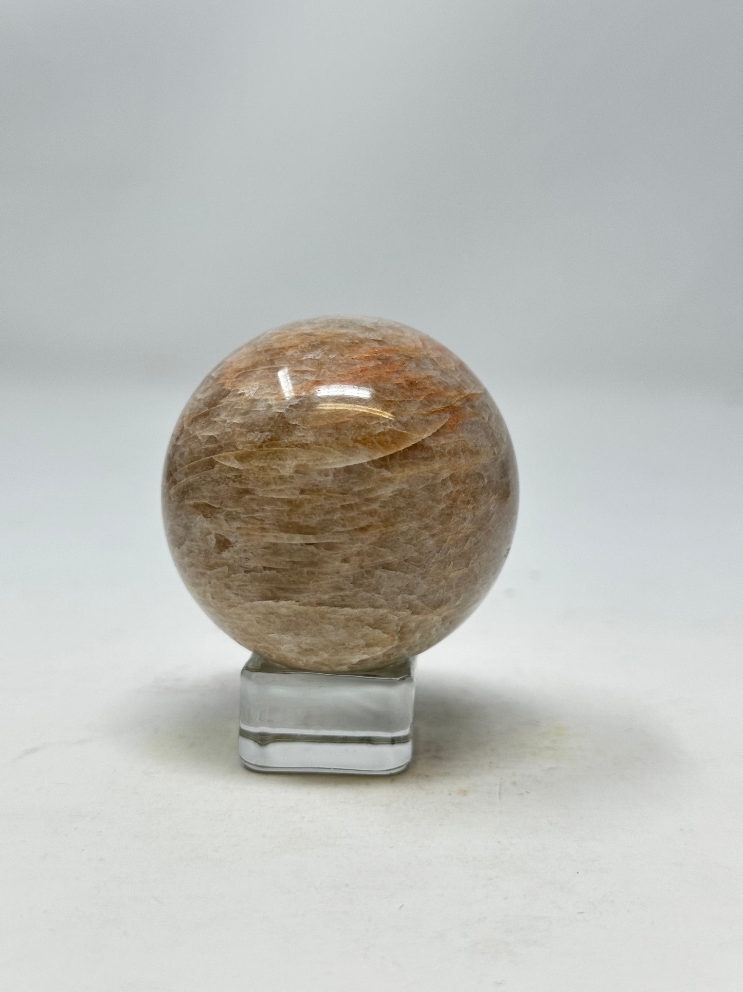 Peach Moonstone Sphere