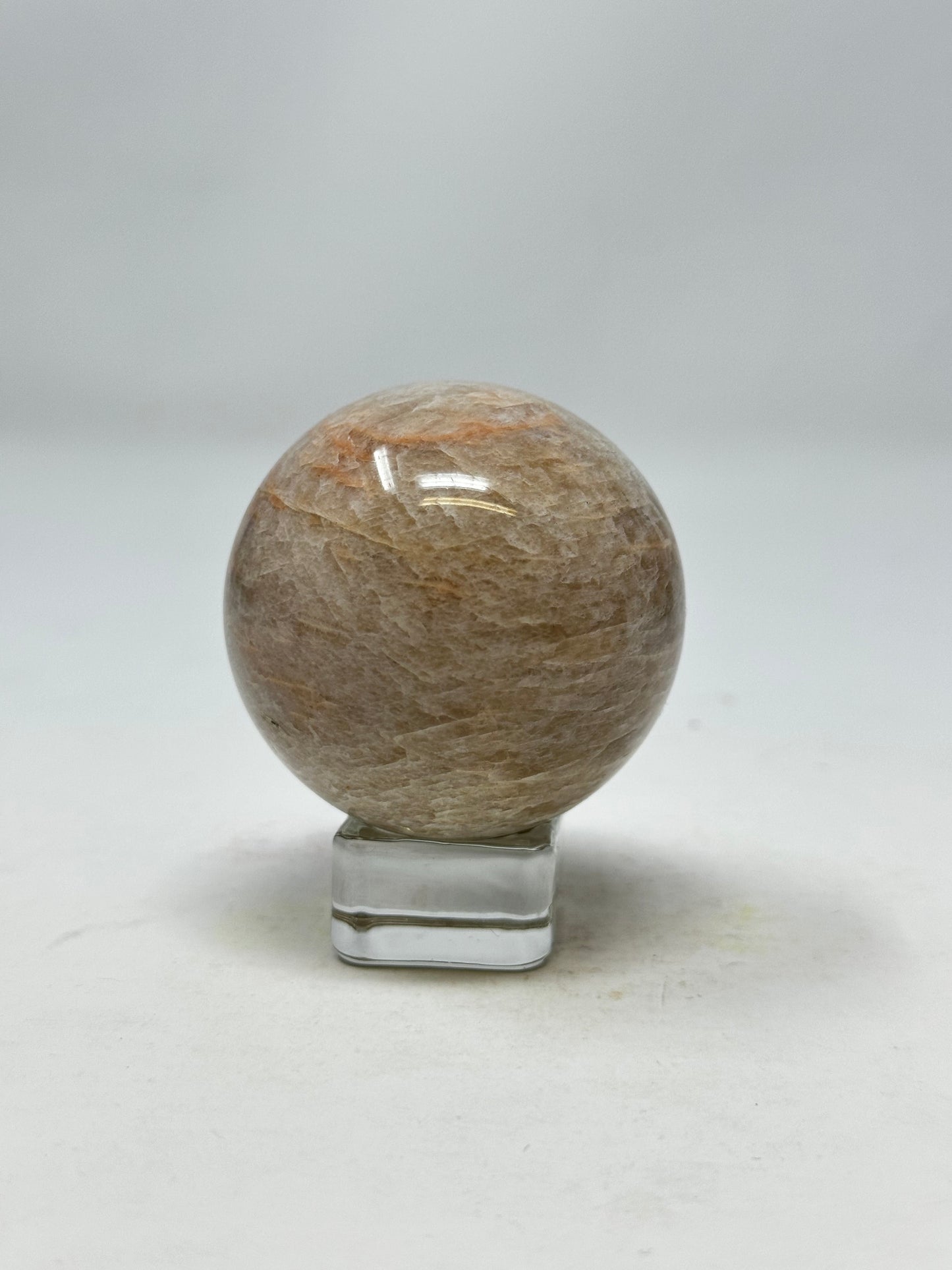 Peach Moonstone Sphere