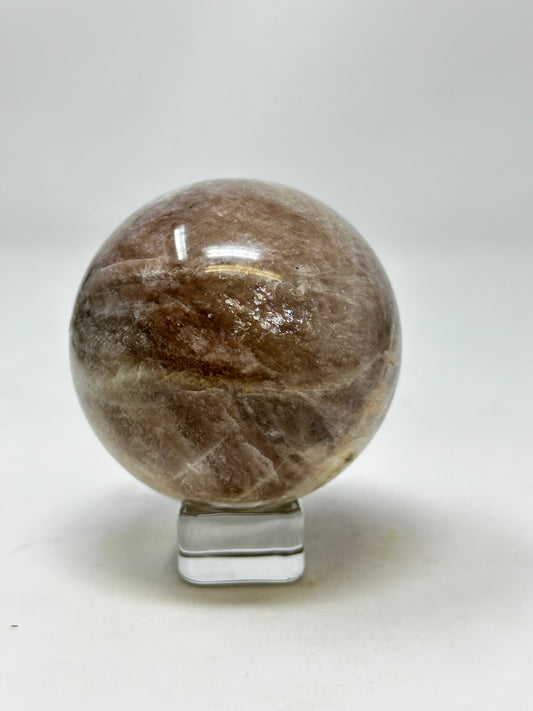 Peach Moonstone Sphere