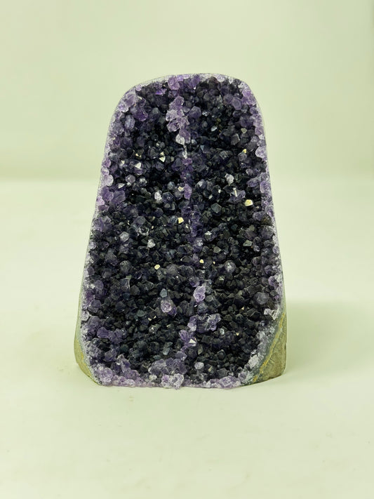 Amethyst Druzy Freeform